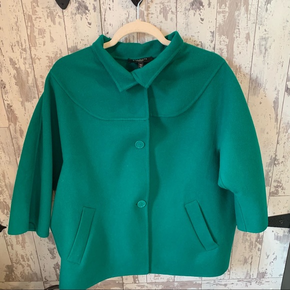 TALBOTS wool 3/4 sleeve jacket - Picture 8 of 15